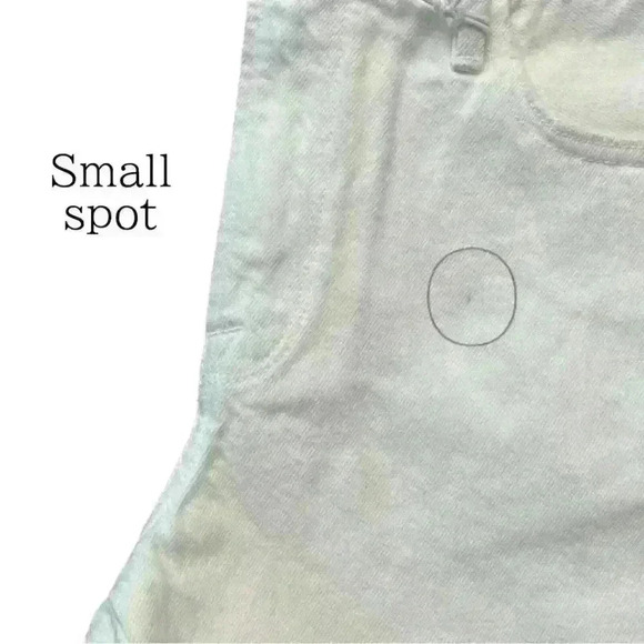 NWT Frame Le Grand Garçon Short, Off White, Size 27 - Picture 5 of 5